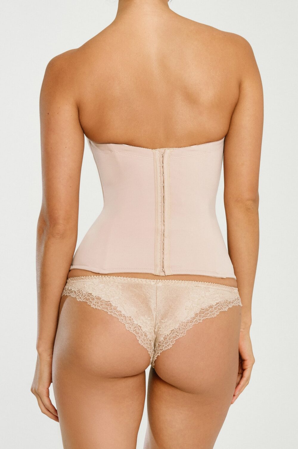 Seamless Hourglass Bustier - Back